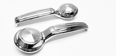 1967 1968 1969 1970 1971 1972 Chevy Truck Chrome Door Handle Stepside Fleetside  - Image 1 of 4