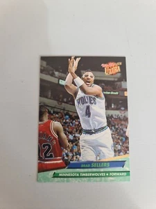 1992-93 Ultra Minnesota Timberwolves Basketball Card #308 Brad Sellers - Picture 1 of 1
