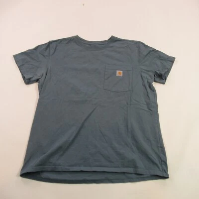 Camisa Carhartt masculina XL manga curta casual gola redonda bolso leve - Imagem 1 de 4