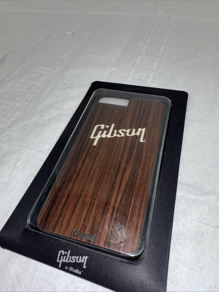 Funda para teléfono celular iPhone 6/7/8 Plus Thalia Gibson logotipo Gibson perla Foto 1 de 3