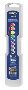 Prang Watercolor Oval Paints 8 Asst Colors w/Brush Washable School Arts Crafts - Picture 1 of 1