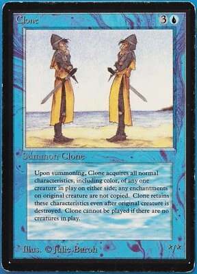 Clone Beta PLD Blue Uncommon MAGIC THE GATHERING MTG CARD (ID# 472784) ABUGames - Image 1 of 2