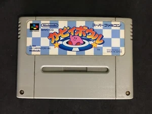 Kirby Bowl Super Famicom Sfc Usado Japón Solo Cassette - Imagen 1 de 2