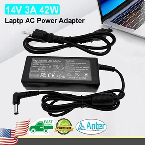 AC Adapter Charger For Samsung LCD LED Monitor Power Supply Cord 14V 3A 42W US - Picture 1 of 9