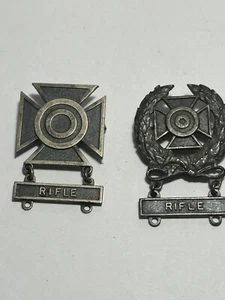 2 markesmen wards each with starling silver bars - Picture 1 of 7