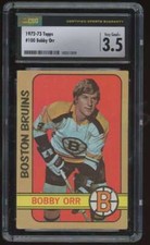 1972-73 Topps Bobby Orr #100 Boston Bruins CSG 3.5