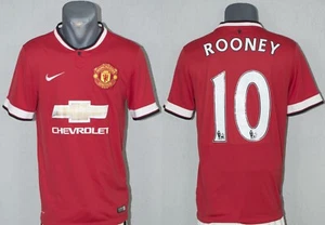 Manchester United Rooney Jersey 2014/2015 Football Soccer Shirt Mens Size S - Picture 1 of 8
