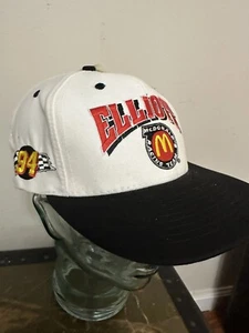Vintage McDonald's Racing Team Elliott 94 Snapback Cap Hat ~ 1995 - Picture 1 of 4