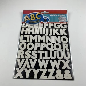 ABC Autocollants Alphabet Letter Stickers Unisex Kids Back To School 126 Piece - Picture 1 of 9