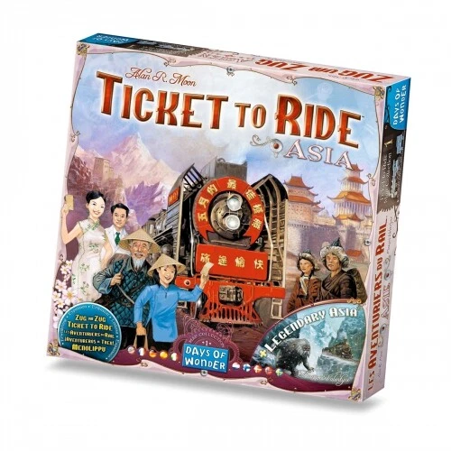 Zug um Zug - Spielplansammlung Asien - Bild 1 von 1