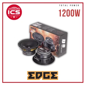 Edge Pro EDBPRO6-E3 6.5" 2-Way 1200 W Max Car Midrange Audio LoudSpeaker Pair - Picture 1 of 5