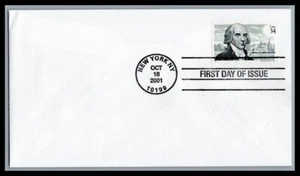 US FDC # 3545 34c James Madison none 2001, 9N590 - Picture 1 of 1