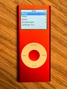 Apple iPod nano 2. Generation Product RED 8GB - Bild 1 von 3