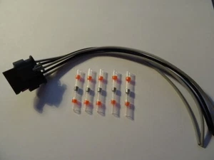 REPARATURSATZ STECKDOSE DURCHFLUSSMESSER VW AUDI SEAT SKODA NEU SCHLÄUCHE UND ANLEITUNG - Bild 1 von 10