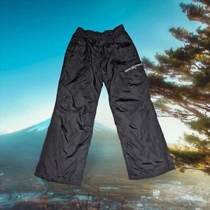 ZEROXPOSURE Snow Board Winter Ski Pants Size Youth Small 8 Solid Black UNISEX - Picture 1 of 12