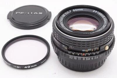 【MINT】Smc Pentax M 50mm f1.7 Standard MF Lens For K Mount From JAPAN - Image 1 of 4