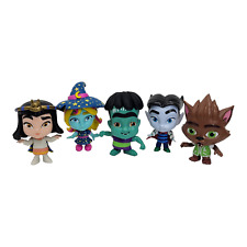 Netflix Supper Monster Lot of 5 Action Figures Toys Cleo Lobo Drac Katya Frankie