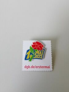 DGB  Pin Anstecknadel Gewerkschaft - 1 Mai 2022, Arbeiterbewegung Neu..