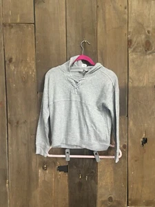Runway Lace Up two piece outfit grey girls medium 8-10 - Picture 1 of 7
