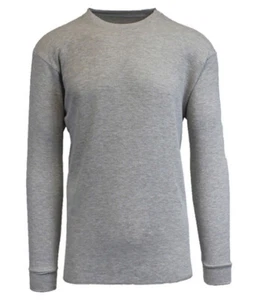 Galaxy By Harvic Mens Waffle Knit Color: Heather Gray Size: 3XL - Picture 1 of 1