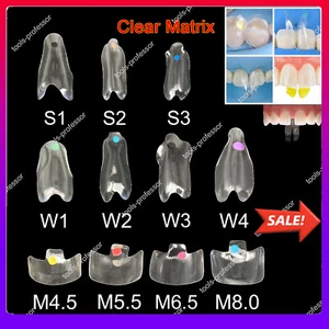 Matrices BT transparentes posteriores dentales Clear Matrix aptas para bioclaro - Imagen 1 de 41