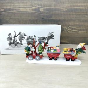 Dept 56 Last Minute Delivery North Pole Series Elves Accessory 56367 - Picture 1 of 6
