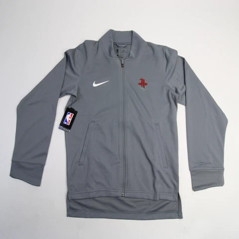 Houston Rockets Nike NBA Authentics Jacket Men's Gray New Cover