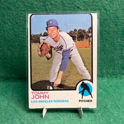 1973 Topps Baseball / Tommy John #258 - Image 1 of 2