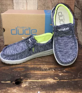 Hey Dude Wally Jugend Stretch Wanderschuhe Slipper Halbschuh leicht Y7L8 A73-1 - Bild 1 von 4