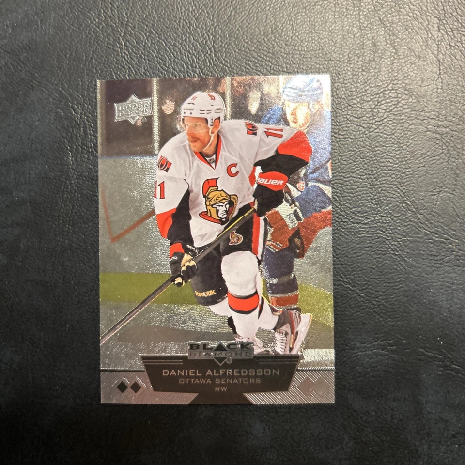 B98a 2012/13 Black Diamond Double #144 Daniel Alfredsson, Ottawa Senators - Image 1 of 2