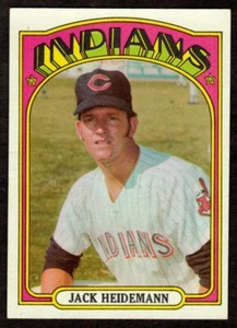 1972 Topps Jack Heidemann #374 Cleveland Indians - Picture 1 of 4