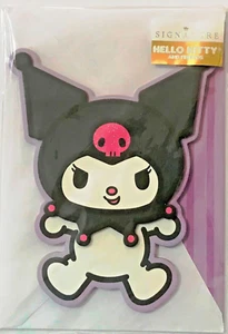 Hallmark Signature Sanrio KUROMI Hello Kitty and Friends 3-D Card & Env - Picture 1 of 2