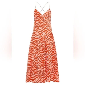 emma mulholland on holiday zebra print sundress size S - Picture 1 of 7