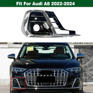 Parachoques delantero derecho cubierta luz antiniebla bisel rejilla embellecedor para Audi A8 2022-2024 - Imagen 1 de 7