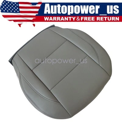 Fits 2004-2010 Infiniti QX56 Driver Bottom Replacement Seat Cover Stone Gray - Изображение 1 из 4