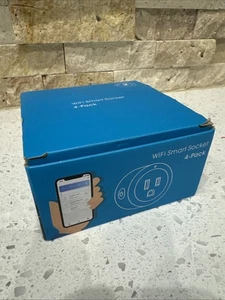 4 Pack AvatarControls Smart Plug, Wi-Fi Mini Socket Outlet, Alexa, Google Home - Picture 1 of 5