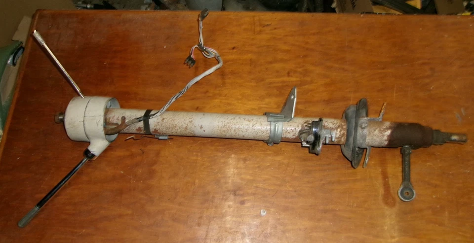 1963 Cadillac Steering Column Assembly Non-Tilt Original OEM Includes NSS - Image 1 of 4