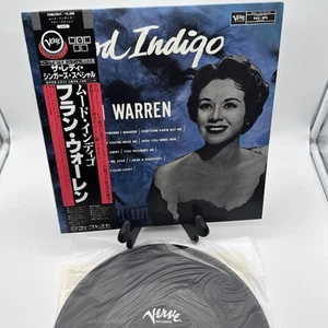 Fran Warren Mood Indigo LP Verve 23MJ3261 1983 Japan Reissue Obi Mono Vinyl EX - Picture 1 of 8
