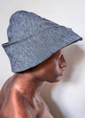 Custom-made medieval-style minstrel hat In Grey Cotton-cosplay/LARP/reenactment  - Image 1 of 4