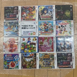 Nintendo 3DS 36 Spiele Set Japanisch Gebraucht 3DS Spiel Alle mit Hüllen - Bild 1 von 3