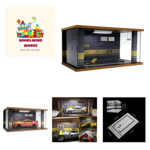 Display Case for 1/18 Diecast Cars,Acrylic Display Case for 1/12 Scale Toy Mo... - Picture 1 of 8