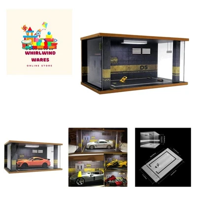 Display Case for 1/18 Diecast Cars,Acrylic Display Case for 1/12 Scale Toy Mo... - Image 1 of 4