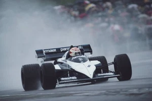 Nelson Piquet Brabham BT53 BMW during practice French GP at Dijon - Old Photo - Bild 1 von 1