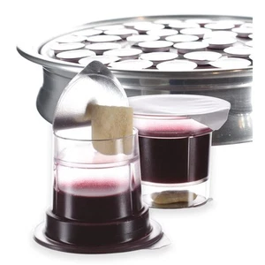 Pre-filled Communion Cups - Tray & Seatback Pew Compatible Cups and Wafer - C... - Picture 1 of 8