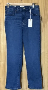 Good American GOOD PETITE STRAIGHT JEANS Blue007 10/30 - Picture 1 of 9