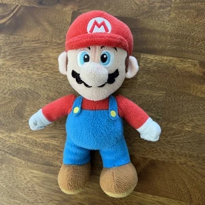 Super Mario Bros MARIO Plush Stuffed Toy Doll 2010 Nintendo 10 Inch - Picture 1 of 4