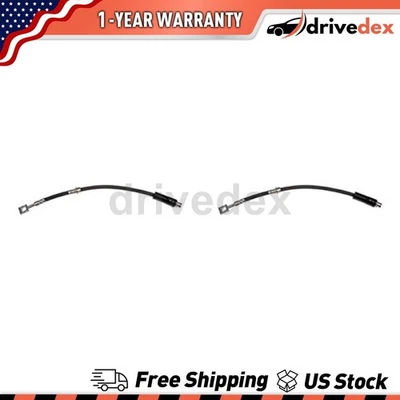 Пара тормозных шлангов Dorman - First Stop подходит для Saab 9-3 2003 2004 2005 2006 2007 годов выпуска - Изображение 1 из 4