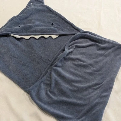 Carter's Just One You  Baby Boys Shark Hooded Bath Towel 27.5 inches square - Image 1 of 4