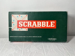 J.W. Spears & Sons LTD 1955 Vintage Scrabble Board Game Complete Set - Picture 1 of 14