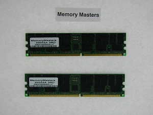 X9252A 2GB  (2x1GB) 184pin PC2700 ECC DDR Memory for Sun Fire V20z - Picture 1 of 1